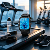Jam Tangan Pintar Fashion Baru 44-49mm Unisex Pelacak Kebugaran dengan Mode Multi Olahraga H23 untuk Android & IOS