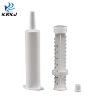 Seringues jetables en plastique pour animaux, pour la distribution de gel ou de pâte, 5ml/8ml/10ml/13ml/15ml/20ml/30ml/60ml, pour usage vétérinaire