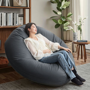 Haute qualité s'asseoir et dormir dortoir balcon chambre loisirs chaise paresseux canapé Tatami boule pouf - Product Image 5