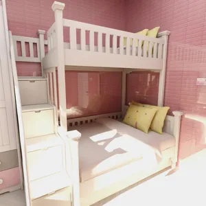 50x200mmピンクと白のセラミック地下鉄の壁タイルと子供用のモザイクタイル寝室/バスルーム