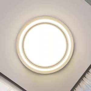 Lampe suspendue moderne TOGETHER, luminaire <span class=keywords><strong>d</strong></span>écoratif en acrylique blanc, nouveau design, ventilateur de plafond à LED dimmable avec lumière - Product Image 3