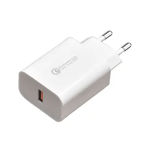 Fast Delivery 18W Fast Charging PD USB A QC3.0 Fast Charger Power Adapter US EU AU UK Plug QC3.0 Mobile Phone Charger