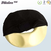 Coussin de siège orthopédique Donut coccyx Coussin mousse à mémoire de forme pour soulager la douleur de grossesse hémorroïde et la sciatique