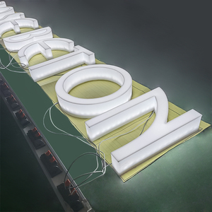 ป้ายข้อความตัวอักษรอาคารภายนอกอาคาร3D ทำจากอะคริลิคแบบเต็มตัวใช้เลเซอร์สลักโลโก้ภายในสำนักงานพร้อมสี - Product Image 5