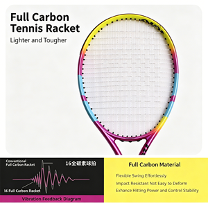 Raqueta de Tenis Ligera de Aleación de Aluminio de 27 Pulgadas con Bolsa de Transporte para Principiantes, Rendimiento Duradero, Venta al Por Mayor de Fábrica - Product Image 2