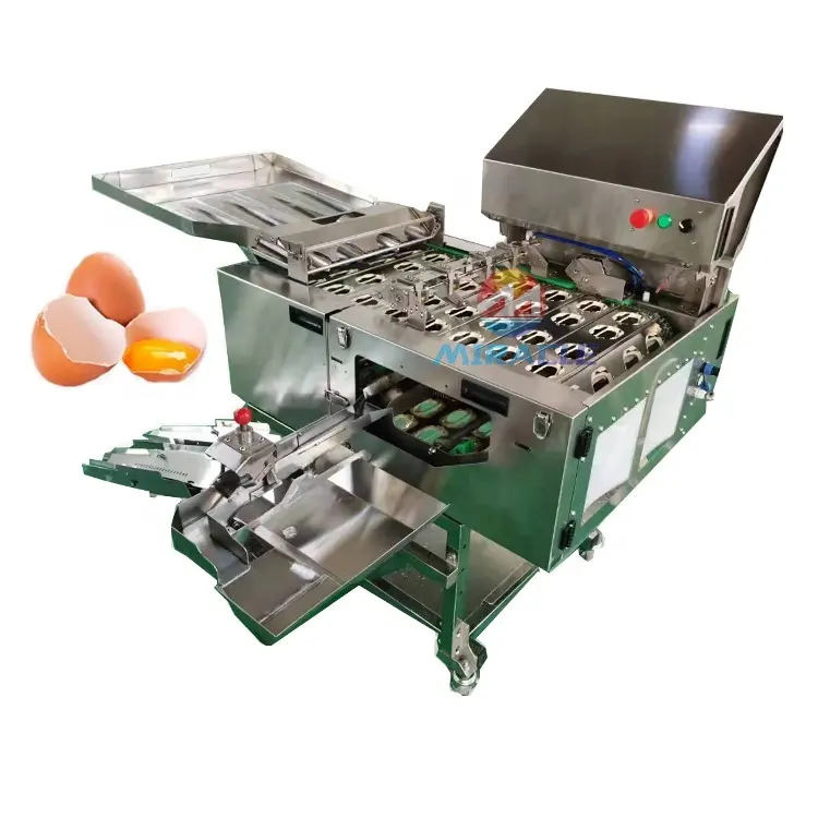 Stainless steel Bakery factory use CHICKEN EGGS BREAKING MACHINE to separate egg yolk and egg protein