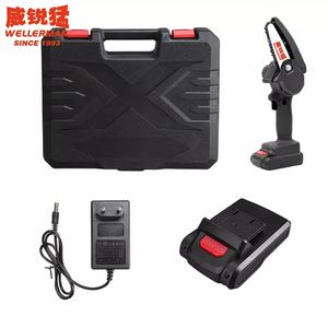 Mini tronçonneuse améliorée <span class=keywords><strong>2023</strong></span> pouces sans fil Super légère et puissante tronçonneuse électrique portative 4/6 - Product Image 5