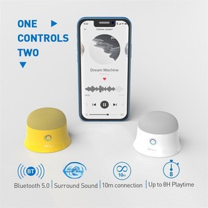 Mili - Fixation magnétique personnalisée pour haut-parleur 5.0 de la série TSW - Son surround à 360 degrés - Basses profondes - Sortie 5W - ABS - Product Image 2