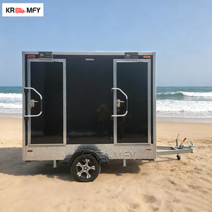 Unidad Móvil de Acero 2026 con Ducha y Baño, Baño Portátil de Lujo, Remolque de Baño para Uso en Parques - Product Image 4