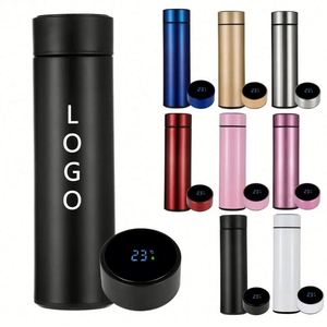 Bouteille d'eau isotherme sous vide personnalisable avec logo, 500/750/1000 ml, pour sport et gym, double paroi isolée, tendance, pour boissons chaudes et froides - Product Image 2