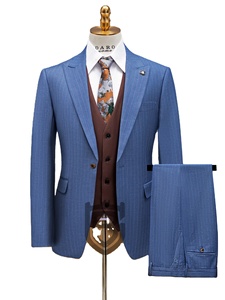 MS043 Costume de cérémonie pour <span class=keywords><strong>homme</strong></span>, style tendance, costume de marié, costume de témoin, <span class=keywords><strong>ensemble</strong></span> <span class=keywords><strong>trois</strong></span> pièces - Product Image 6