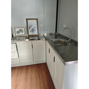 <span class=keywords><strong>Casa</strong></span> Container in Acciaio Espandibile a Doppia Ala da 20 Piedi, Villa Prefabbricata Completamente Arredata, Hotel di Lusso per Glamping e Resort - Product Image 5