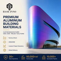 Panneaux de façade en aluminium perforé sur mesure pour murs-rideaux architecturaux extérieurs, type nid d'abeille, pour bâtiments, collection 2026 Inno OEM