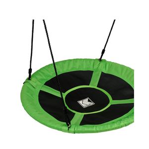 KETTLER Columpio Nido Verde 100cm Diámetro Exterior Patio Trasero Impermeable Patio Árbol Colgante Columpio Altura Ajustable Max 50kg - Product Image 2