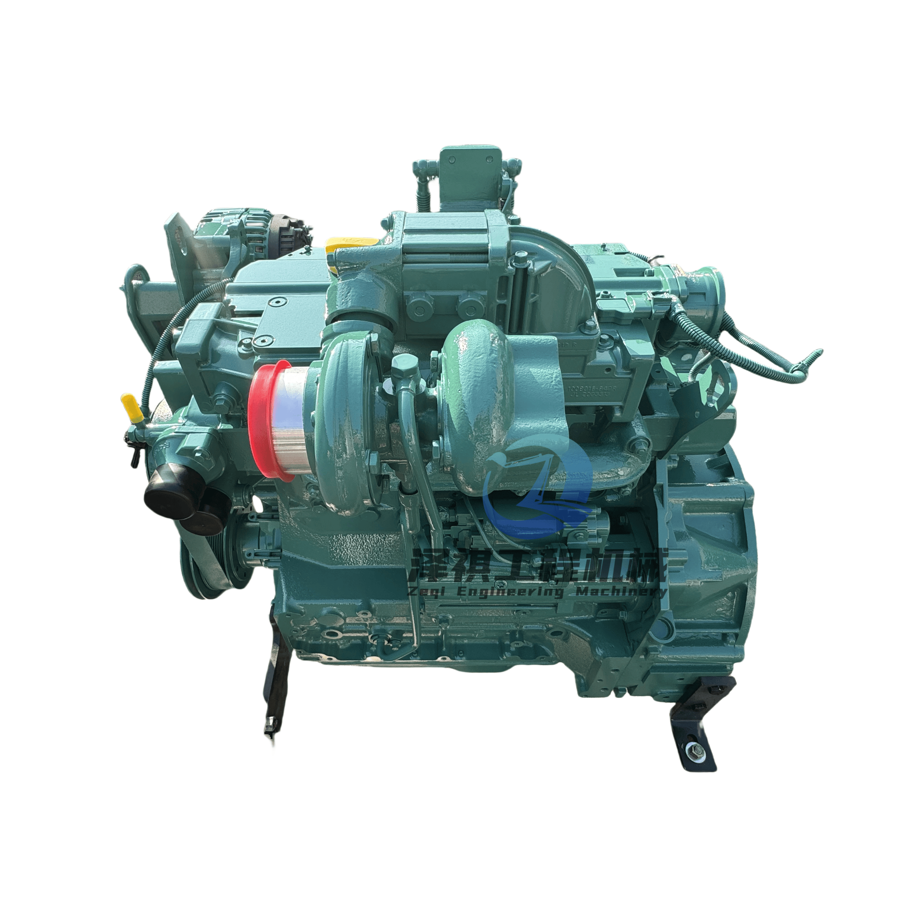 Новый дизельный двигатель Volvo D4D/BF4M2012C используется в цехе для деталей строительной техники volvo детали двигателя Volvo