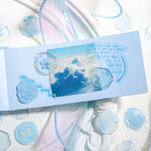 Pegatinas Decorativas LABON Luxury Starlight Seal, Adhesivos 3D con Lámina Dorada Epoxi para Decoración, Scrapbooking, Sellado de Sobres, Manualidades - Product Image 4