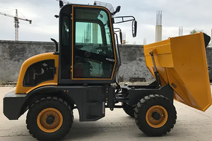 Mini <span class=keywords><strong>Dumper</strong></span> Chino DP20 de 2 Toneladas con Capacidad de Carga de 15m3, Camión Volquete Pequeño con Ruedas - Product Image 4