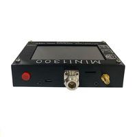 Analyseur radio portable Mini1300 Modèle 2025 Batterie rechargeable Kits de calibrage SMA Gamme de fréquences 0,1-1300 MHz HF/VHF/UHF