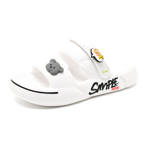 Pink EVA Flat Sandals Women Summer Anti Slip Breathable Comfortable Outdoor Beach <b>Slides</b> Sporty Style Open Toe Casual Shoes - Product Image 5