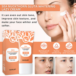 Crème Visage Essentielle Éclaircissante et Unifiante à l'<span class=keywords><strong>Argousier</strong></span> et au Glutathion, Rafraîchissante et Respirante, Effet Maquillage Naturel - Product Image 4