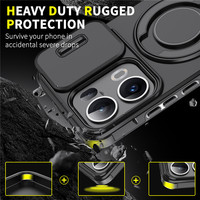 Coque de téléphone magnétique antichoc pour OPPO A6 Pro en TPU+PC avec cadre de protection de l'appareil photo au design de luxe électroplaqué