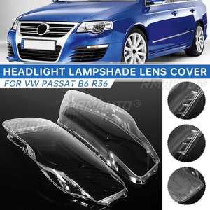 1 Par de Cubiertas Transparentes e Impermeables para Faros Delanteros de Coche, para Volkswagen VW Passat Magotan B6 R36 06-11 - Product Image 1