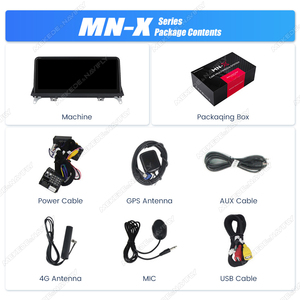 Navifly mnx 10.25inch không dây android13 1920*720 đài phát thanh xe 4G LTE DSP DVR trms cho BMW X5 E70 với xe chơi Android tự động - Product Image 2