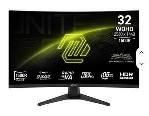 2026 รุ่นใหม่สำหรับจอภาพ MAG 321CQF E18 ขนาด 31.5 นิ้ว 2K 2560x1440 180Hz 0.5ms จอโค้ง 1500R  VA ความเร็วสูง ป้องกันแสงสะท้อน รองรับ HDR DCI-P3 สำหรับเล่นเกม - Product Image 5