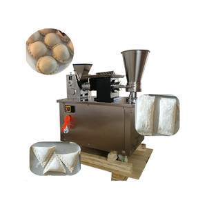 Machine professionnelle de fabrication de wontons, de rouleaux de printemps et de gyozas fourrés à la viande - Product Image 2