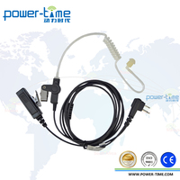 Kits de câblage Power Time à 2 fils avec tube acoustique de qualité chirurgicale pour les utilisateurs de systèmes de sécurité