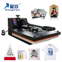 Presse à chaud Xingyan 38x38cm avec base en fer et coussin en éponge 110V/220V certifiée CE pour impression par sublimation