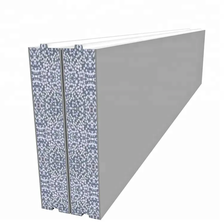 Panel sándwich de cemento de espuma de poliestireno de hormigón ligero, máquina para fabricar paneles de pared, equipo