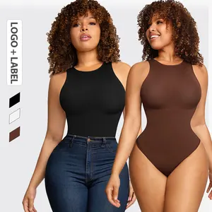 Find Cheap, Fashionable and Slimming plus size thong bodysuit 