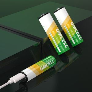 GMCELL Batería USB Más Vendida Batería AA USB C Recambio Batería Recargable de Ion Litio 14500 Tipo-c - Product Image 1