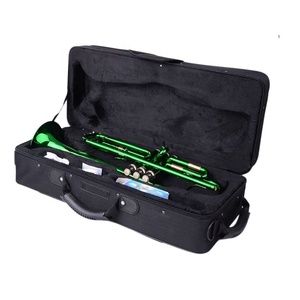 <span class=keywords><strong>Trompette</strong></span> SEASOUND OEM BB Green Trompeta JYTR401GR avec corps en laiton - Product Image 5