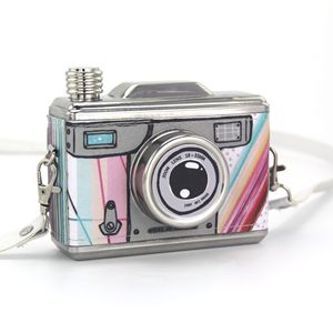 Fashion 11oz <strong>Camera</strong> Shape Hip <strong>Flask</strong> Portable Stainless Steel Alcohol Whisky <strong>Flask</strong> <strong>with</strong> Funnel Ans Strap Leakproof Wine Bottle - Product Image 3