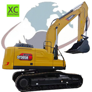 Excavadora sobre orugas de movimiento de tierras pesada de 30 toneladas hecha en Japón para el año con motor Isuzu y motor de alta potencia de excavación - Product Image 1