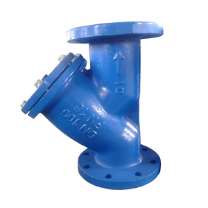 Filtro DIN 3202 de hierro fundido dúctil GGG50 azul, fabricado en China, filtro de agua con brida tipo Y - Product Image 3