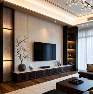 ชุดเฟอร์นิเจอร์สไตล์จีนระดับไฮเอนด์  ตกแต่งบ้านสไตล์จีนใหม่แบบครบวงจร - Product Image 1