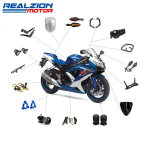 Accesorios de motocicleta Realzion piezas personalizadas al por mayor accesorios de moto de carreras para Suzuki