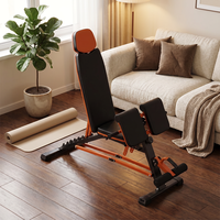 Çok Amaçlı Çok Açılı Sırt Destekli Kas Geliştirme Fitness Ekipmanı Ev Spor Salonu Antrenman Ağırlık Sehpası