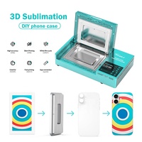 Máquina de Impresión de Carcasas de Teléfono por Sublimación al Vacío 3D, Compatible con Todos los Modelos de Smartphones, Ideal para Iniciar un Negocio