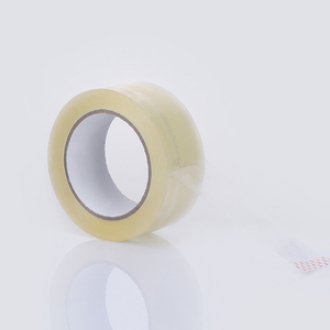 Cuộn băng dính chất lượng tốt, chắc chắn, tự dính, dùng để dán thùng carton, băng dính trong suốt, băng dính đóng gói BOPP có in logo - Product Image 3