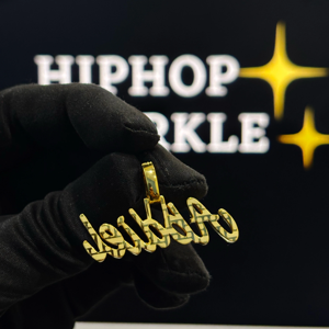Pendentif personnalisé en argent sterling 925 avec moissanite, style hip-hop glacé, bijou de luxe pour hommes et femmes, déclaration de mode style rap - Product Image 4