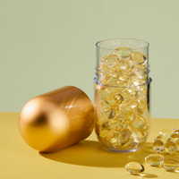 Bouteilles en plastique PS en forme de capsule avec bouchons à vis, haute qualité, haute performance, personnalisation prise en charge, 50 ml, paroi épaisse et rigide
