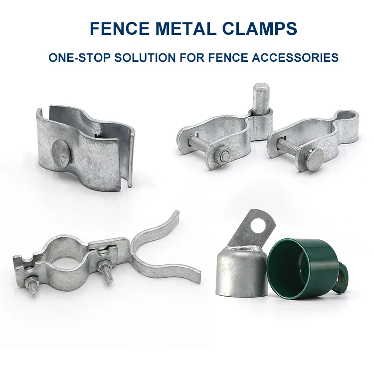 5-8''x1-5/8'' Chain Link Fence Walk Gate male hinge Set of Carriage Bolts and Hex Nuts hinge