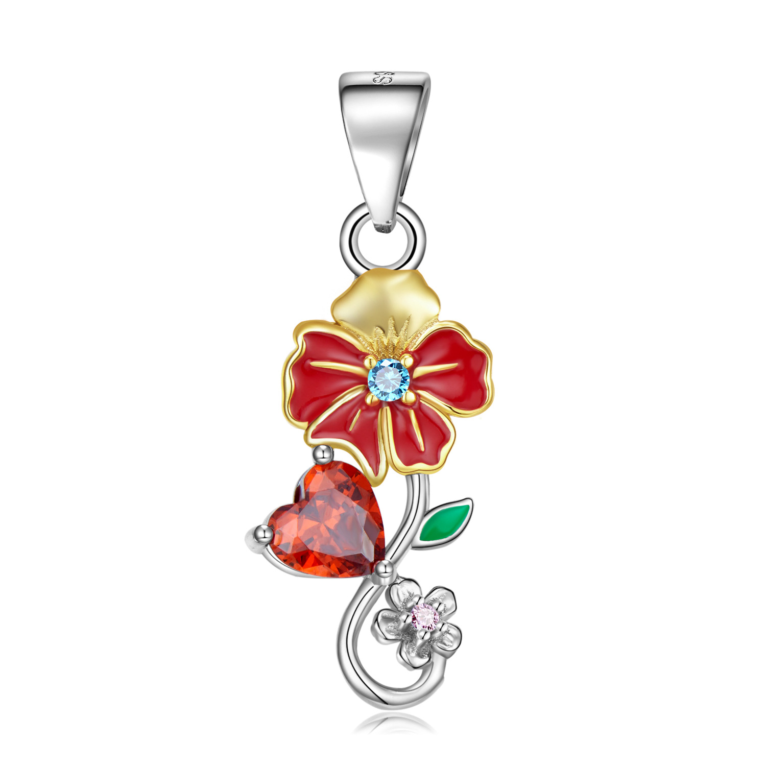 January: Carnation (PNC0070)-Chain not included