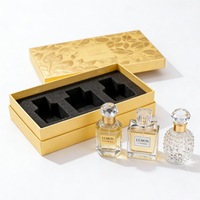 Coffret Cadeau de Parfum de Luxe Personnalisé, Coffret Cadeau de 3 Sprays d'Eau de Parfum pour Femmes Paris