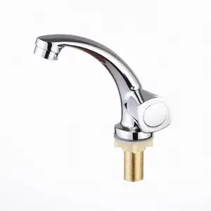 Side Single Handle Zinc Sanitary Water Sink Basin Faucet Vanity Brass Cartridge Bathroom Wash Tap
