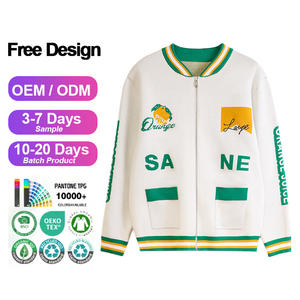 Cárdigan de manga larga de punto de invierno Varsity Letter Grueso School Cardigan Suéteres Hombres Cárdigan - Product Image 1